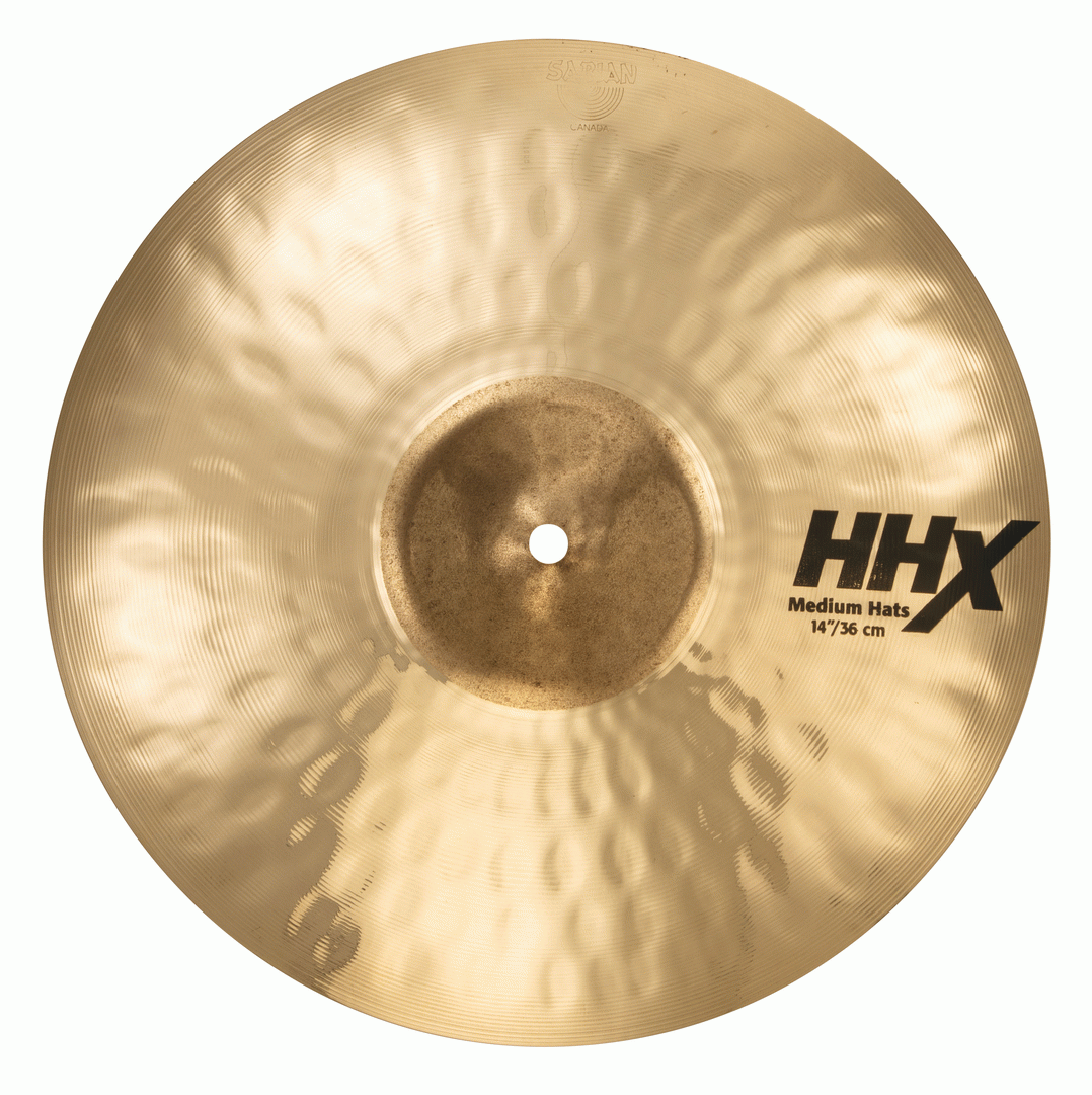 Sabian 11402XMB 14" HHX Medium Hats BR. - SABIAN