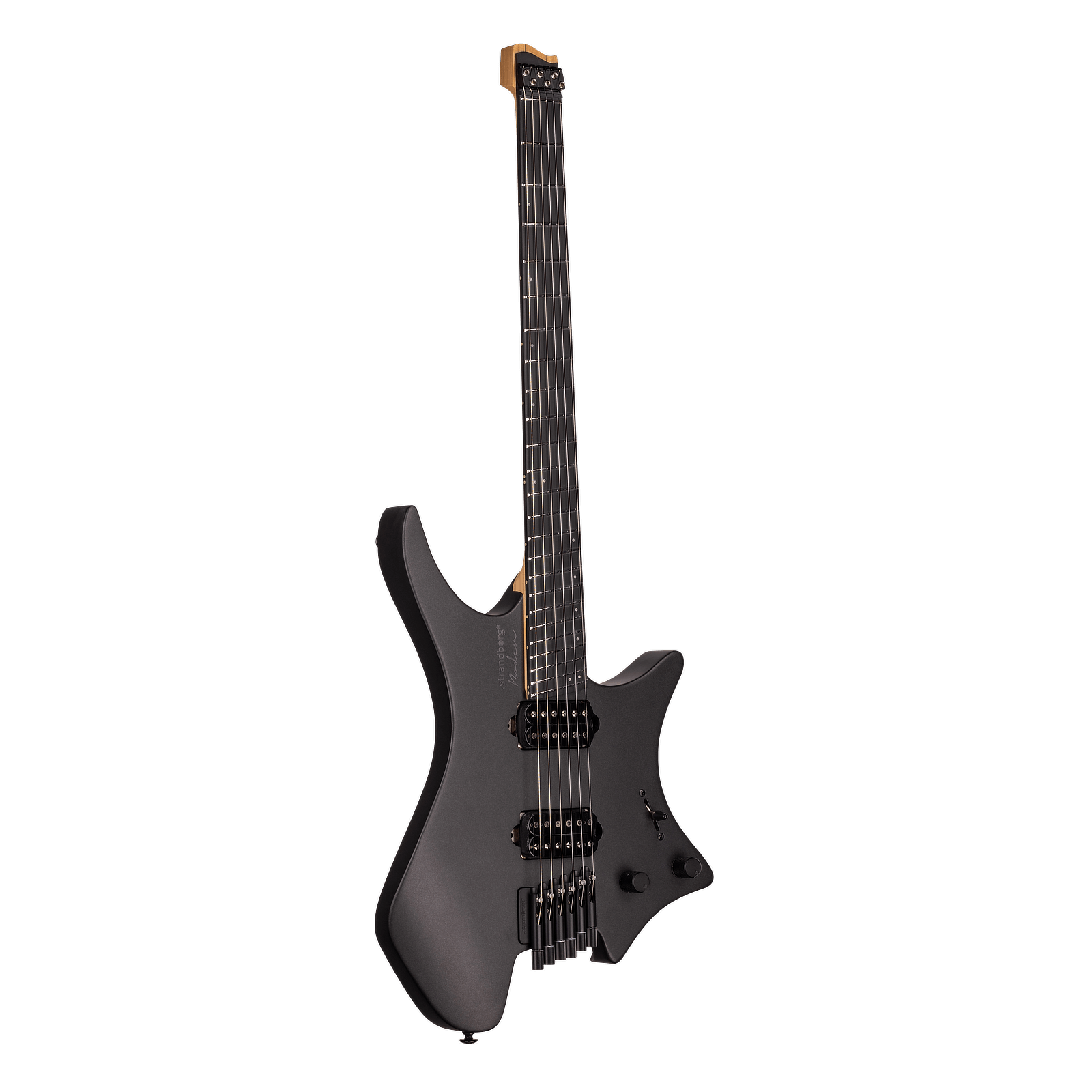 strandberg Boden Metal NX 6 Electric Guitar (Black Granite) - STRANDBERG