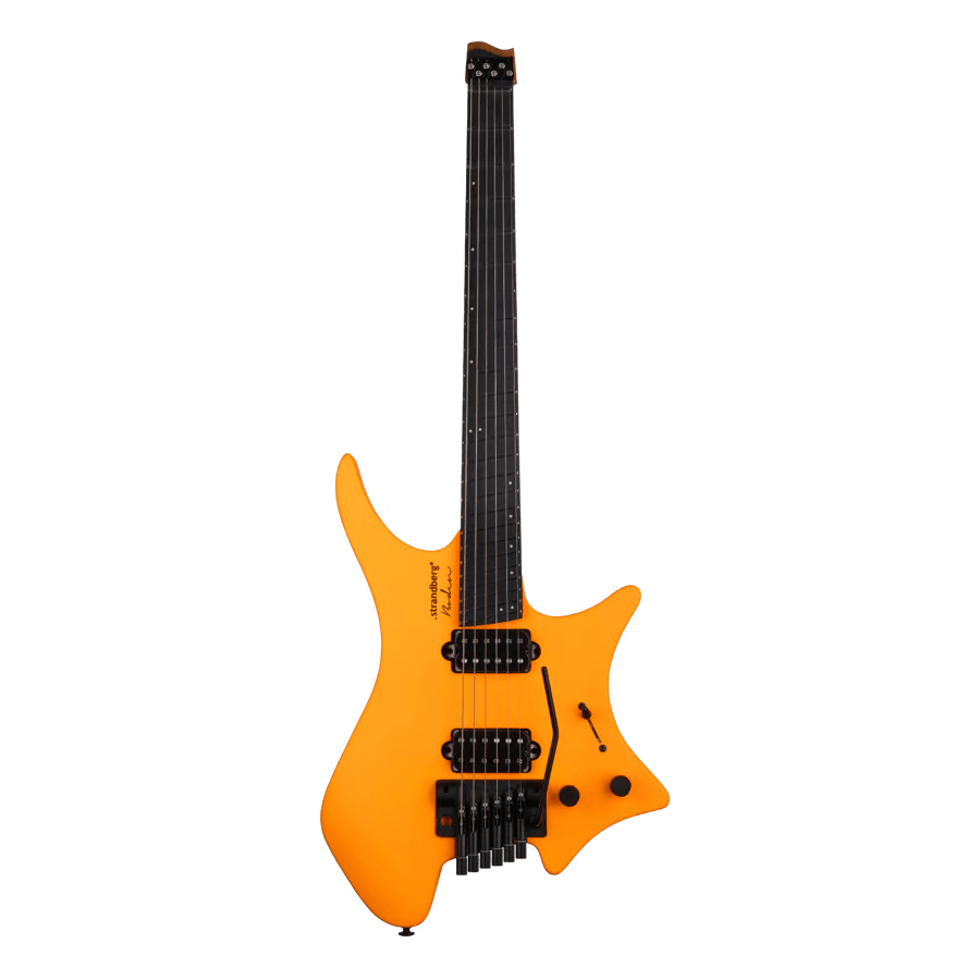 strandberg Boden Standard NX 6 Electric Guitar w/ Tremolo (Neon Orange) inc Gig Bag - STRANDBERG