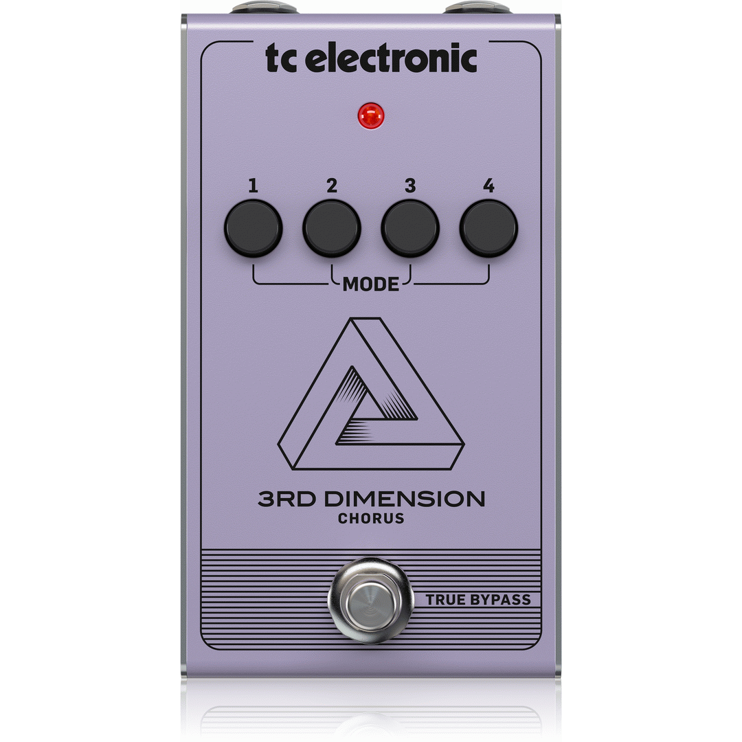 TC ELECTRONIC 3RD DIMENSION CHORUS PEDAL - TC ELECTRONIC