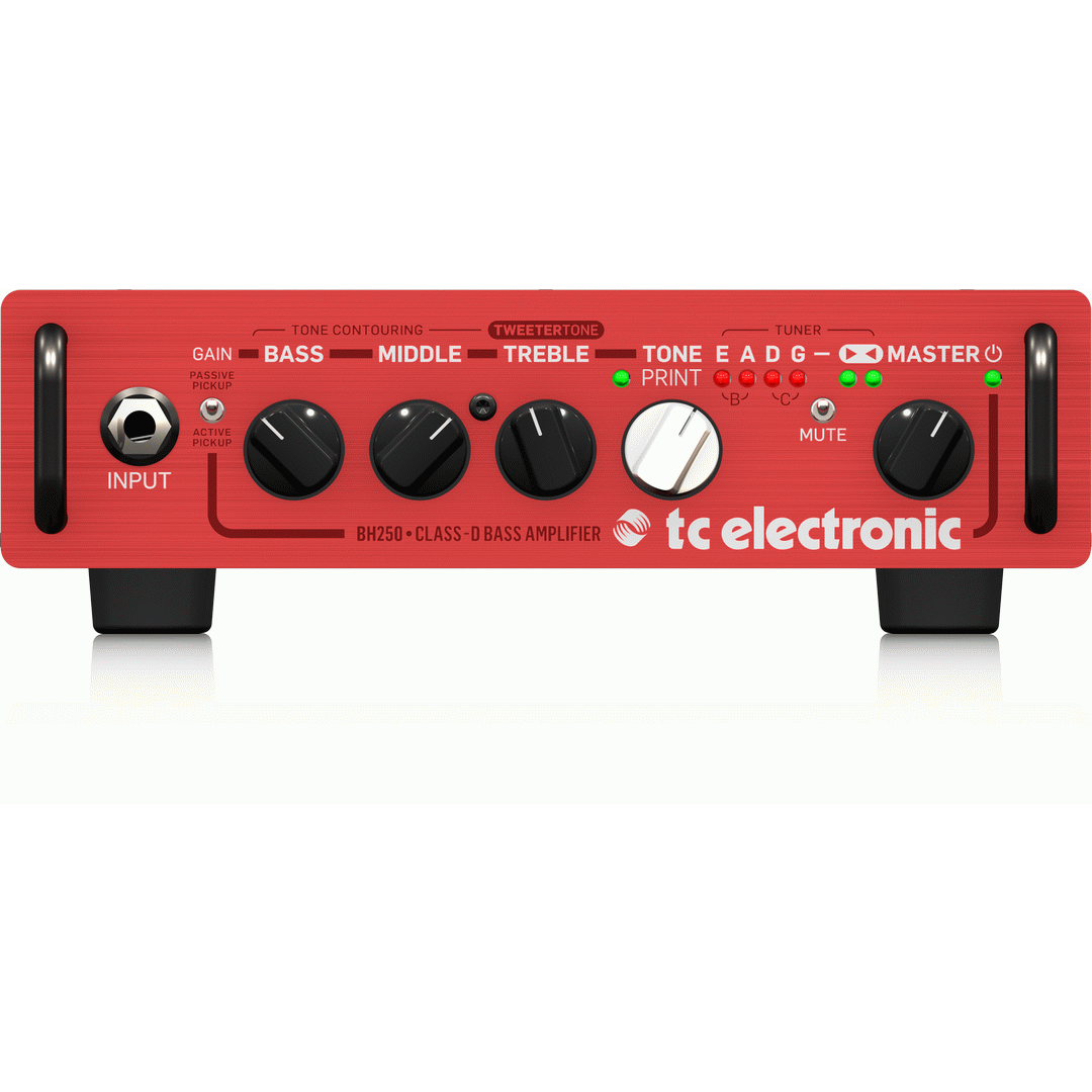 TC ELECTRONIC BH250 BASS HEAD - TC ELECTRONIC