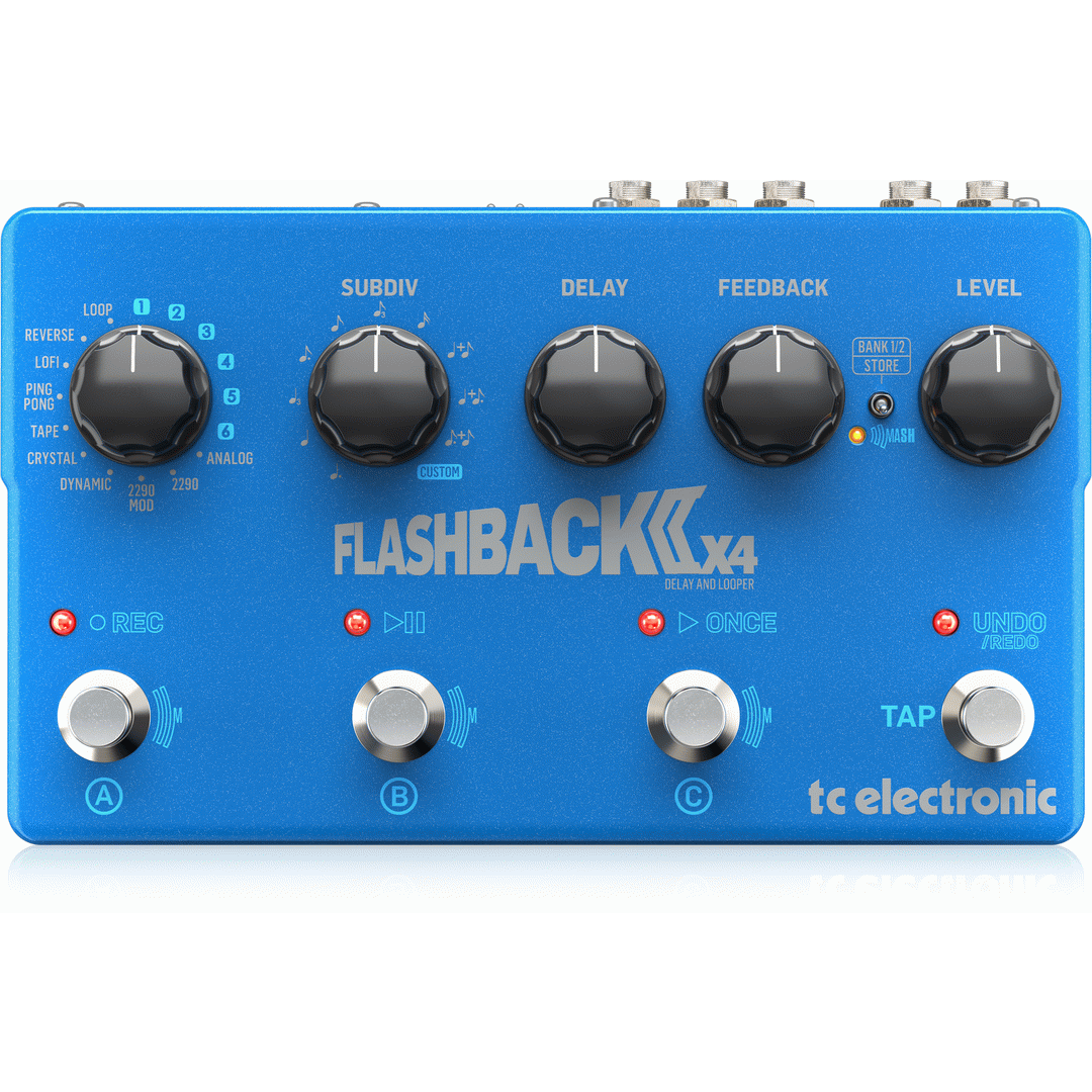 TC ELECTRONIC FLASHBACK 2 X4 DELAY - TC ELECTRONIC