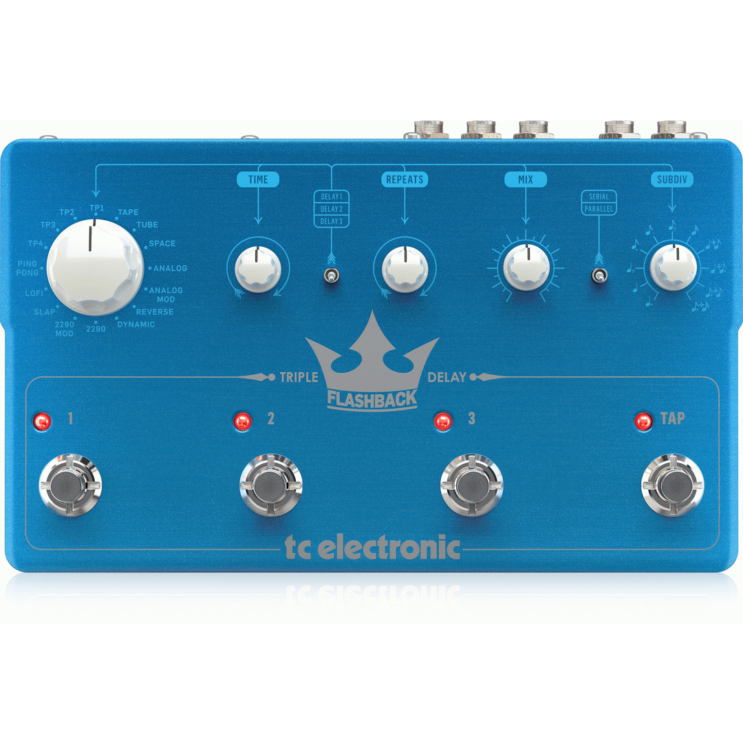 TC ELECTRONIC FLASHBACK TRIPLE DELAY - TC ELECTRONIC