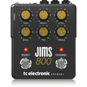 TC ELECTRONIC JIMS 800 DUAL CH GUITAR PREAMP PEDAL - TC ELECTRONIC