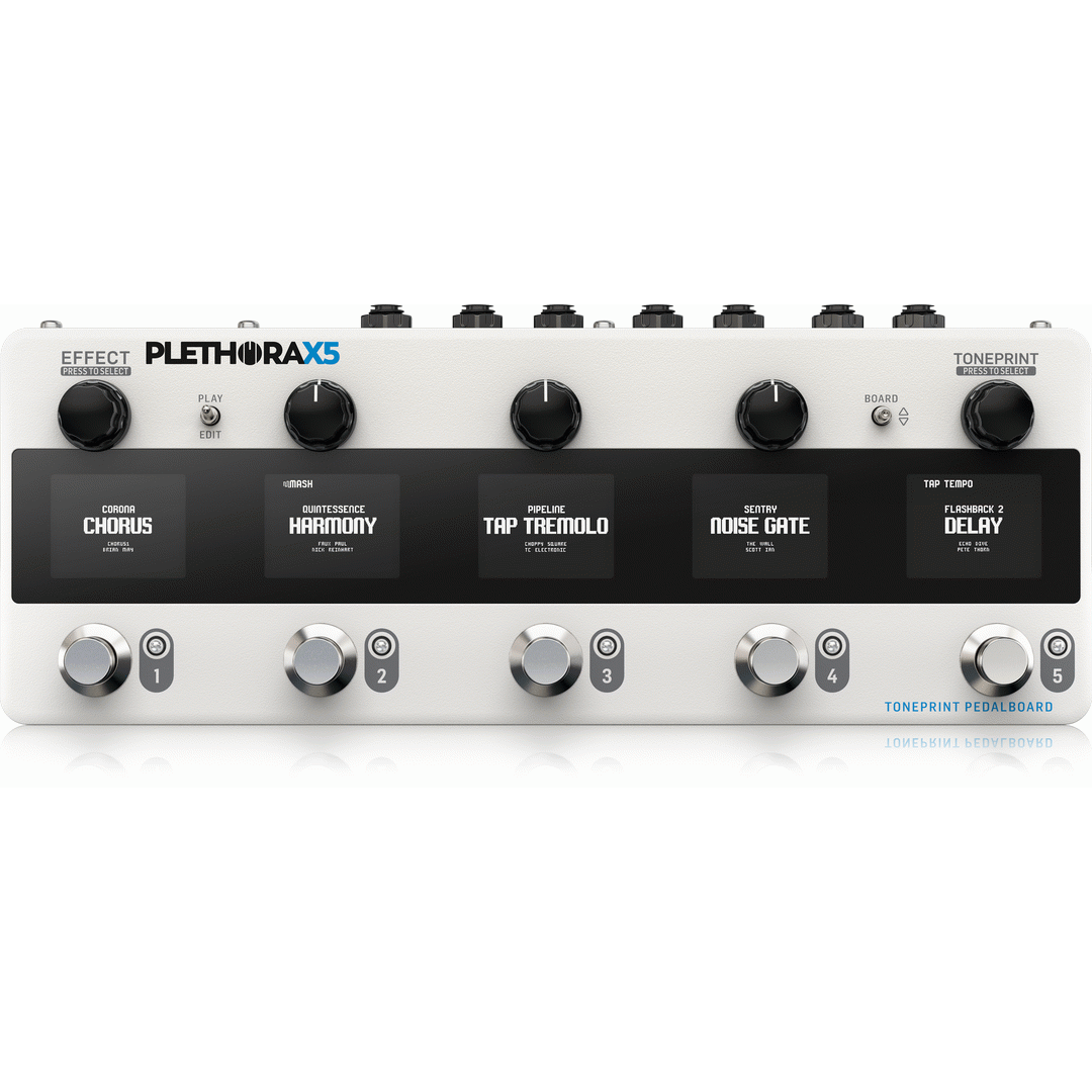 TC ELECTRONIC PLETHORA X5 - TC ELECTRONIC