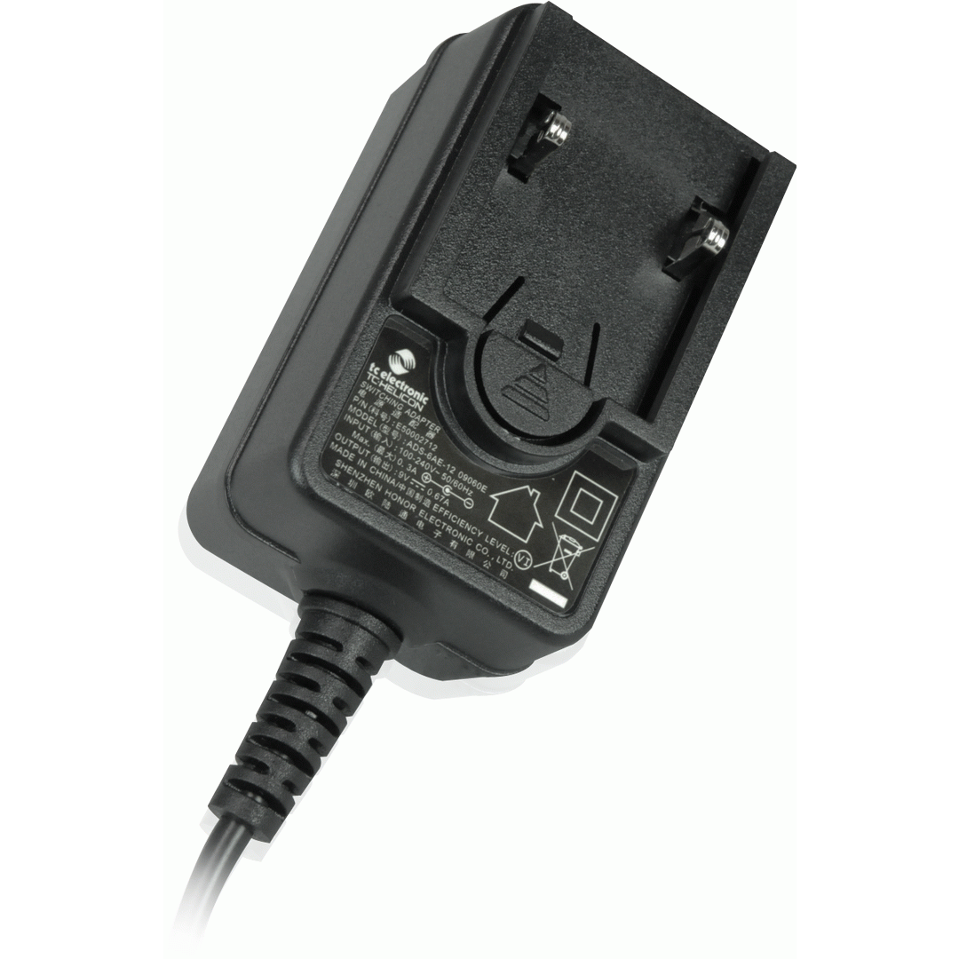 TC ELECTRONIC POWERPLUG 9 POWER ADAPTOR 9V - TC ELECTRONIC