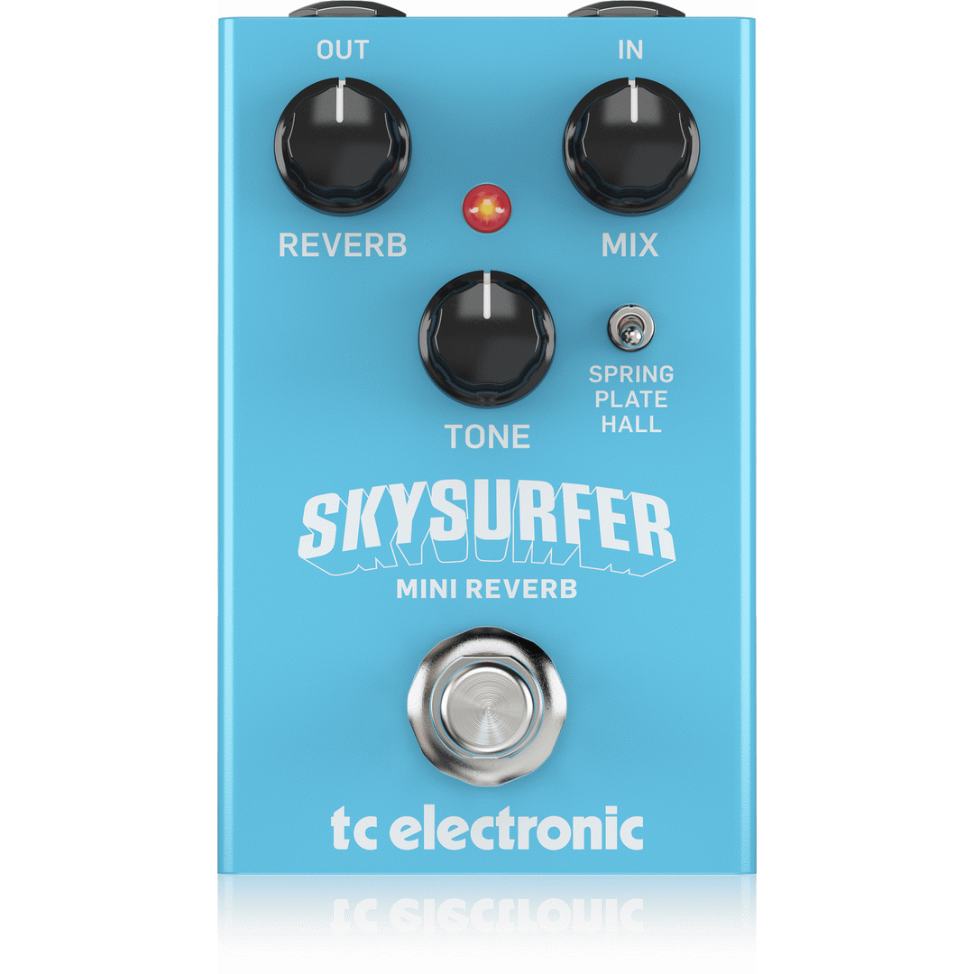 TC ELECTRONIC SKYSURFER MINI REVERB PEDAL - TC ELECTRONIC