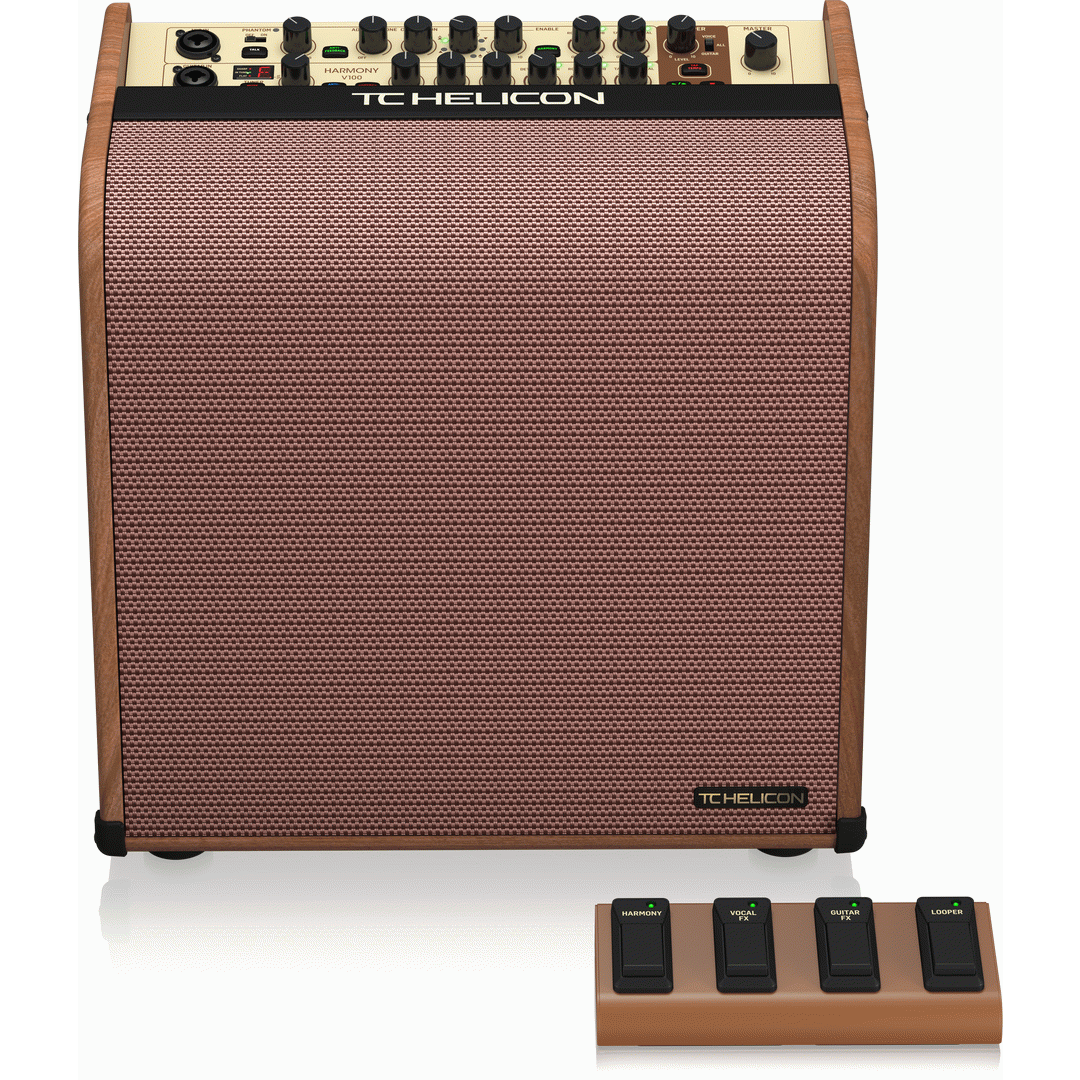 TC HELICON HARMONY V100 ACOUSTIC AMP - TC HELICON