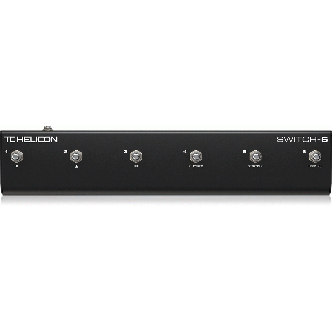 TC HELICON SWITCH - 6 FOOTSWITCH - TC HELICON