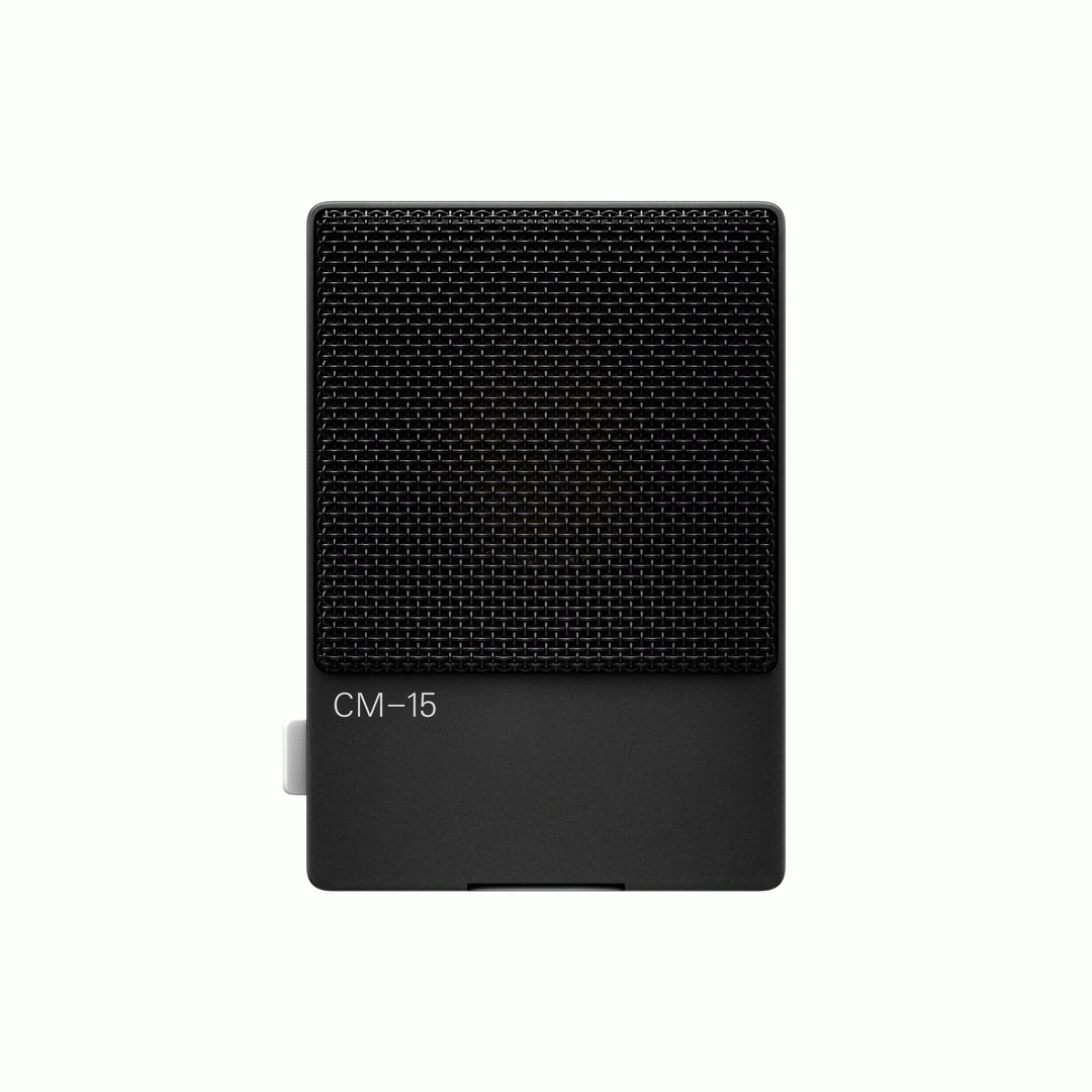 TEENAGE ENGINEERING CM - 15 MICROPHONE BLACK - TEENAGE ENGINEERING