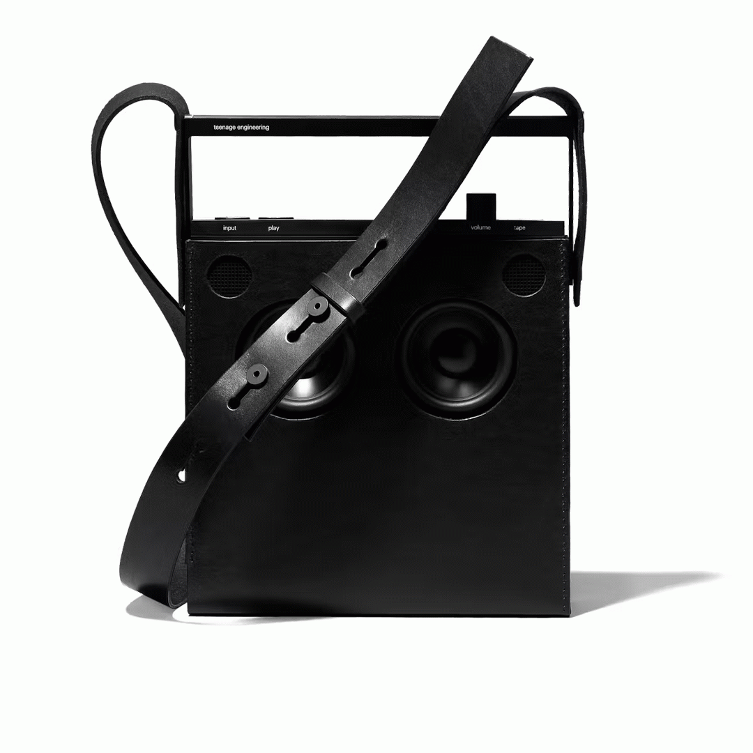 TEENAGE ENGINEERING OB - 4 LEATHER BAG & STRAP - TEENAGE ENGINEERING