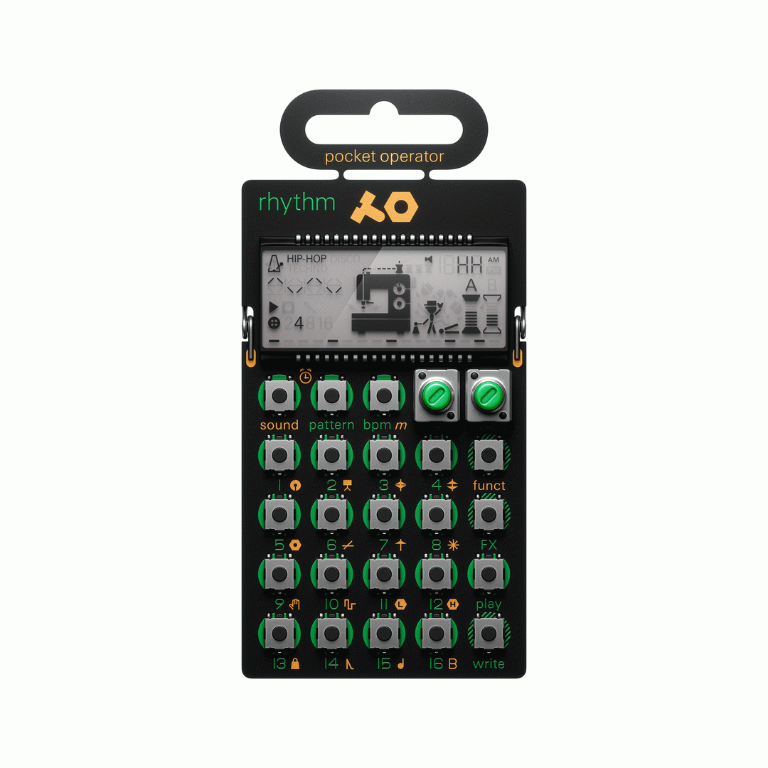 TEENAGE ENGINEERING POCKET OPERATOR PO - 12 RHYTM - TEENAGE ENGINEERING