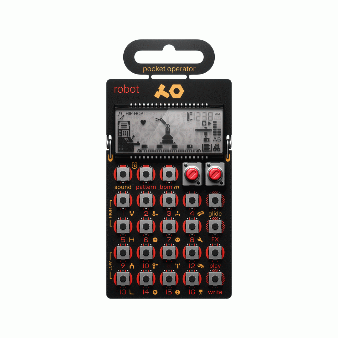 TEENAGE ENGINEERING POCKET OPERATOR PO - 28 ROBOT - TEENAGE ENGINEERING