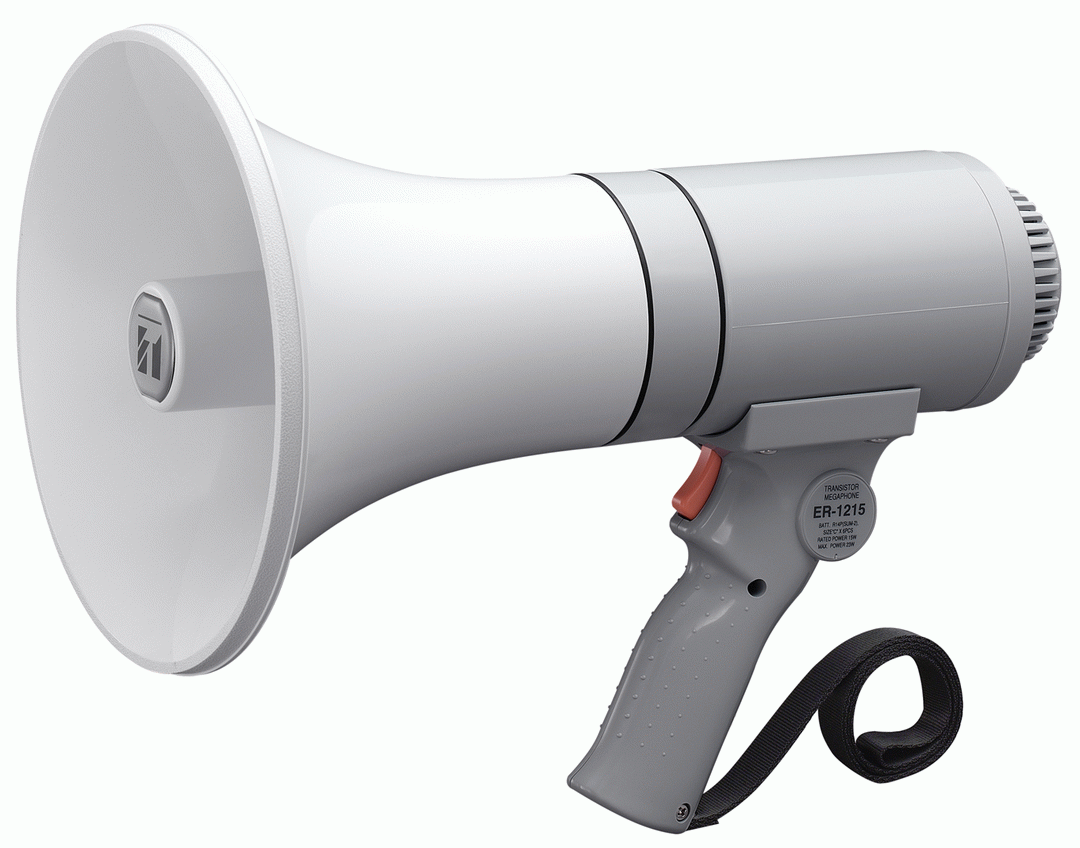 TOA ER1215 15W Handgrip Megaphone - TOA