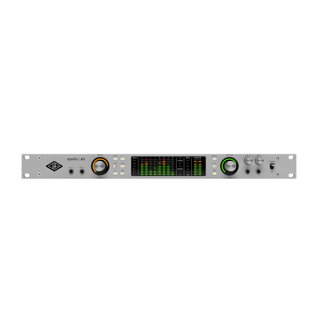 UA Apollo x8 Gen 2 ESS (Rack/TB3/MAC/WIN) - UNIVERSAL AUDIO