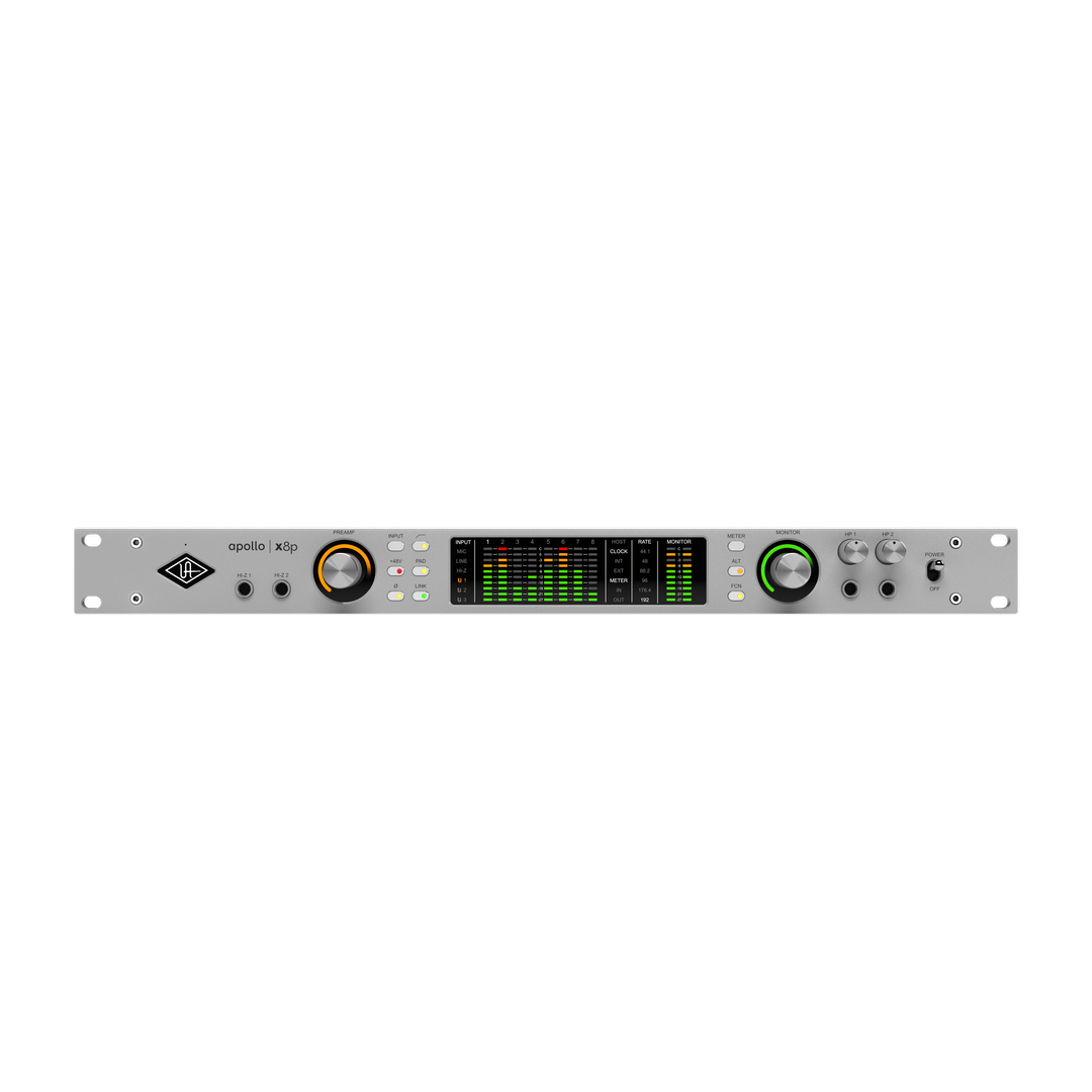 UA Apollo x8p Gen 2 ESS (Rack/TB3/MAC/WIN) - UNIVERSAL AUDIO