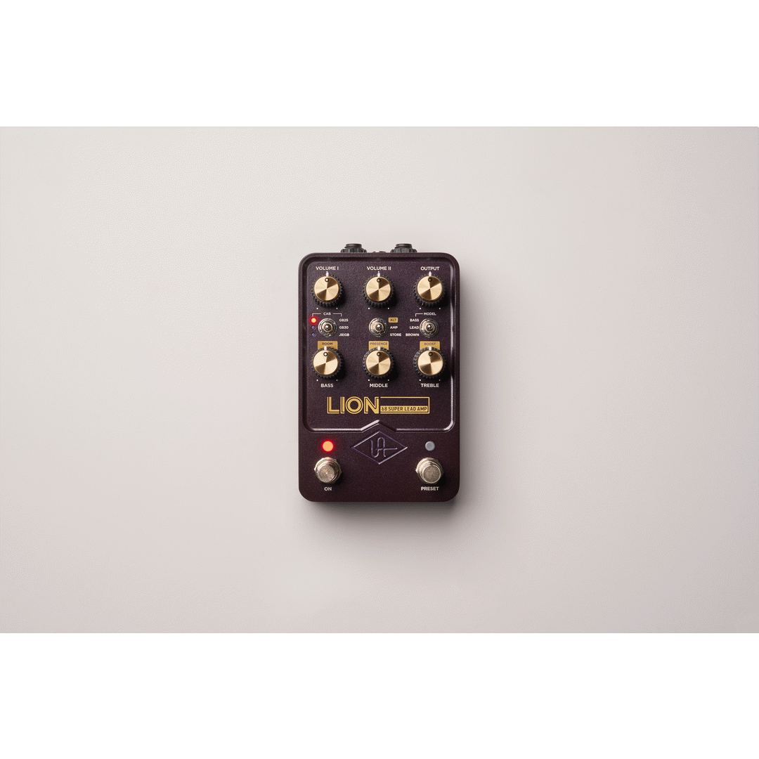 UAFX LION â€˜68 Super Lead Amp Pedal - UNIVERSAL AUDIO