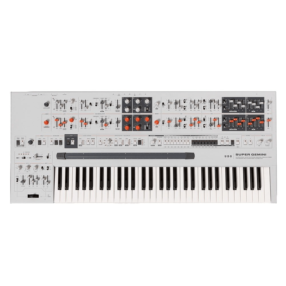 UDO Audio Super Gemini 20 - Voice Polyphonic Bi - Timbral Hybrid Analog Synthesizer - UDO AUDIO