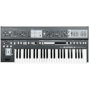 UDO SUPER 6 12 VOICE POLYPHONIC SYNTH GREY - UDO AUDIO