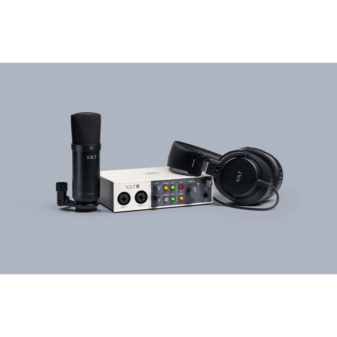 Universal Audio Volt 2 Recording Studio Pack - UNIVERSAL AUDIO