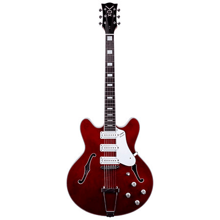 VOX BC - S66 - CR BOBCAT S66 CHERRY RED GUITAR - VOX
