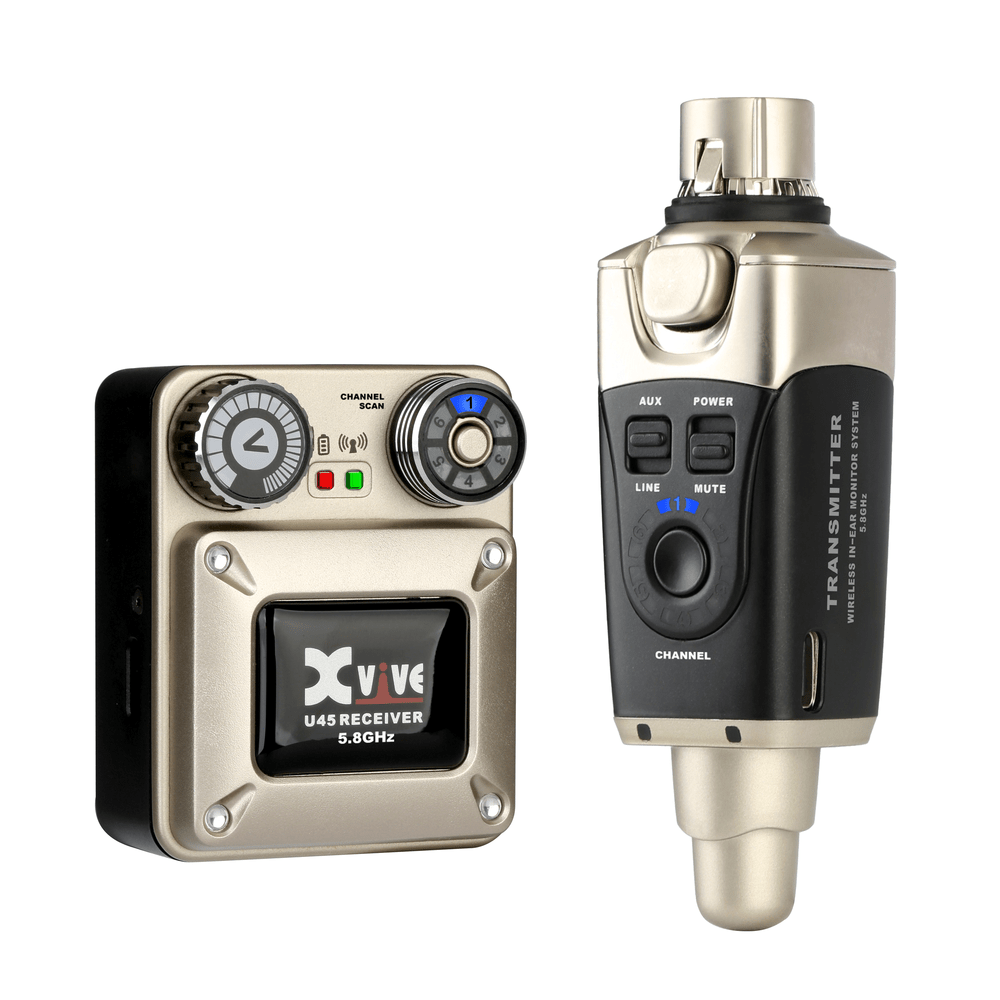 XVIVE U45 IN EAR MONITOR SYSTEM 5.8GHZ - XVIVE