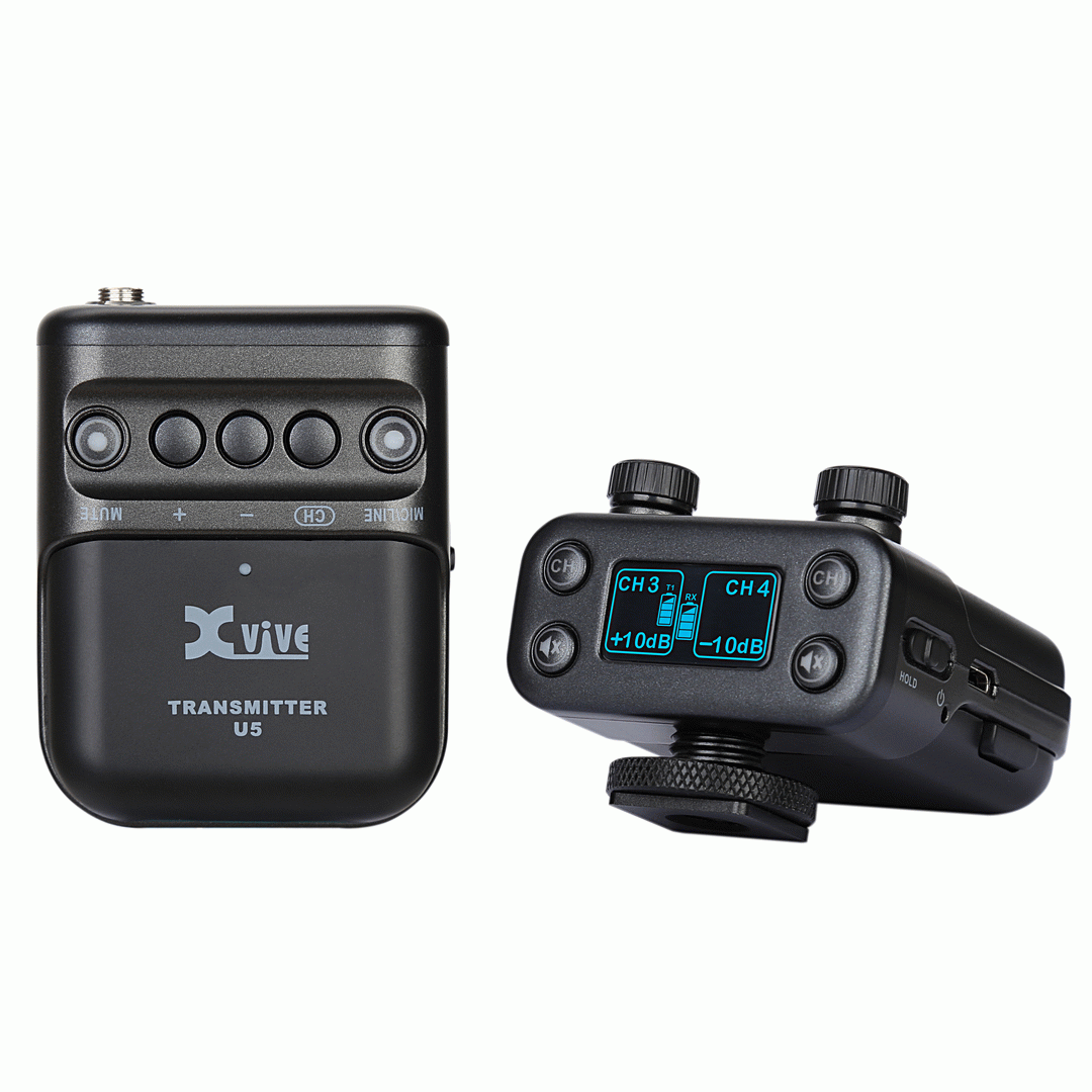 XVIVE U5 CAMERA - MOUNT W/LESS LAV MIC SYS - 1 TRANS - XVIVE